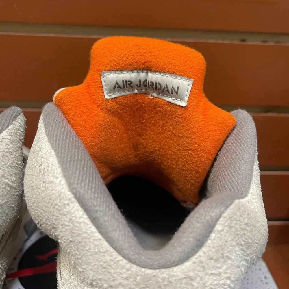 Jordan Sneakers in Gray and Orange